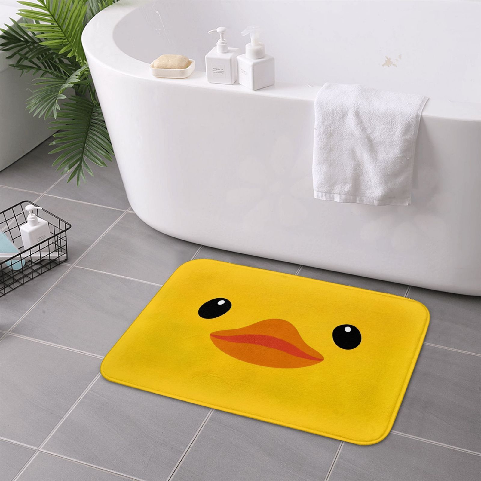 Cute Duck Rug  Soft Microfiber - Kids Outdoor Gift Ideas review and price
