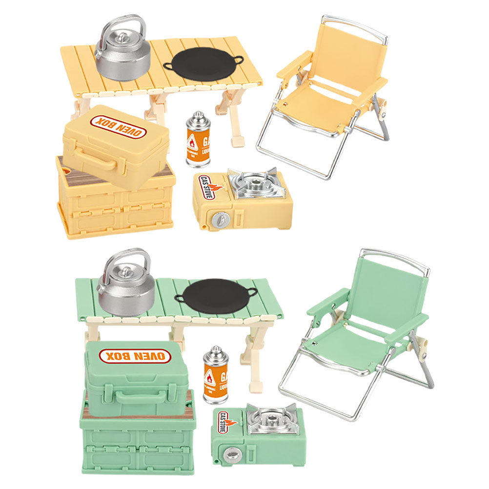 16Pcs Mini Outdoor Folding Cha - Kids Outdoor Play Table review and price