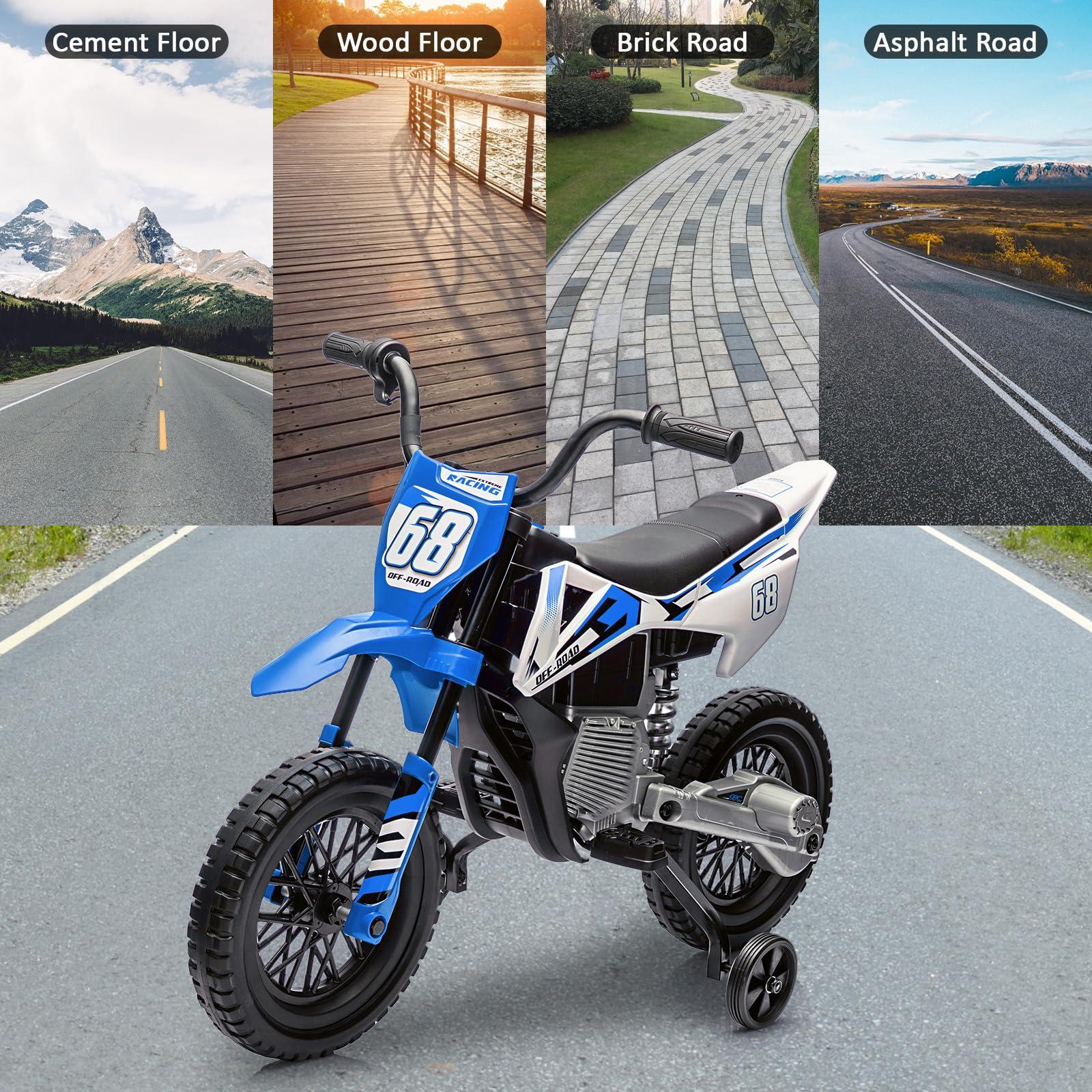 12V Kids Electric Dirt Bike -  - Kids Outdoor Dirt Toys review and price