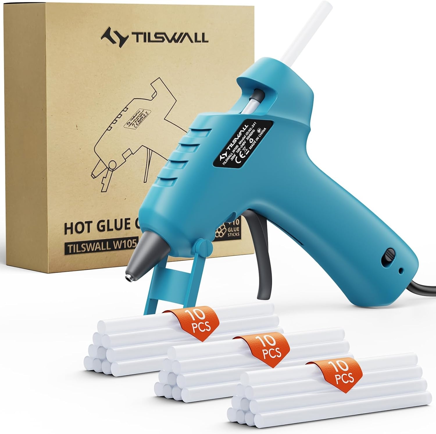 Hot Glue Gun 20W Wired Glue Gu - Sprinkler Splash Pad review and price