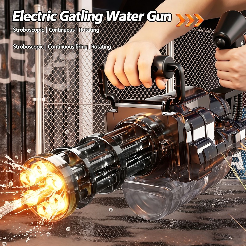 Auto Gatling Water Cannon Rota - Kids Outdoor Water Play review and price