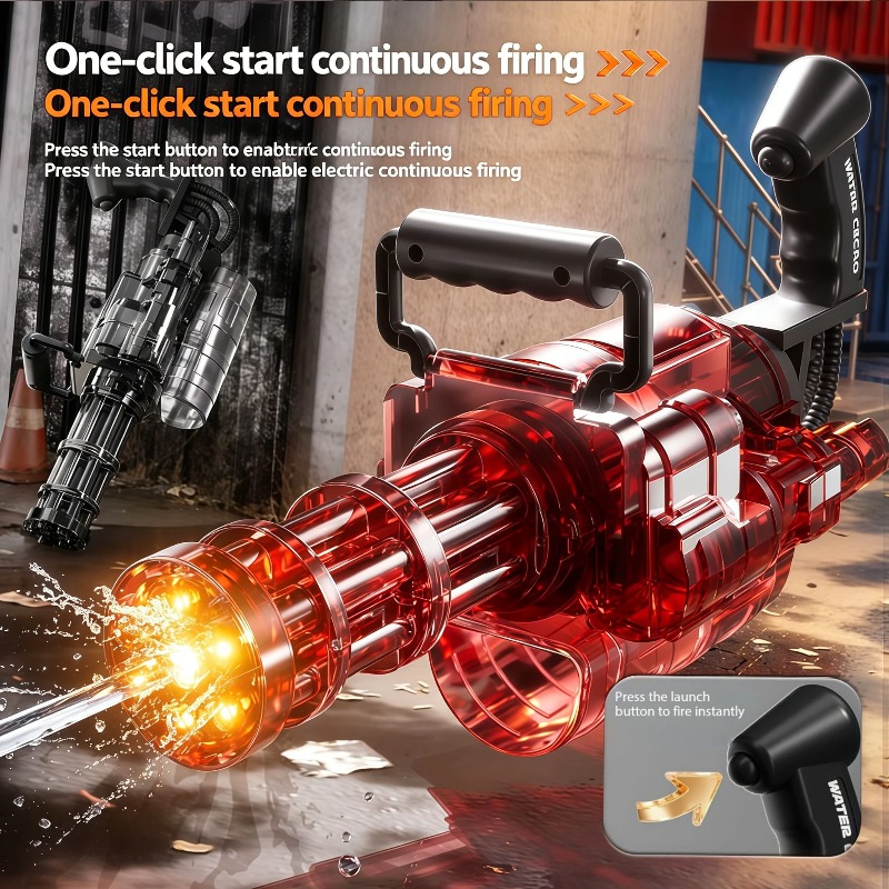 Auto Gatling Water Cannon Rota - Kids Outdoor Water Play review and price