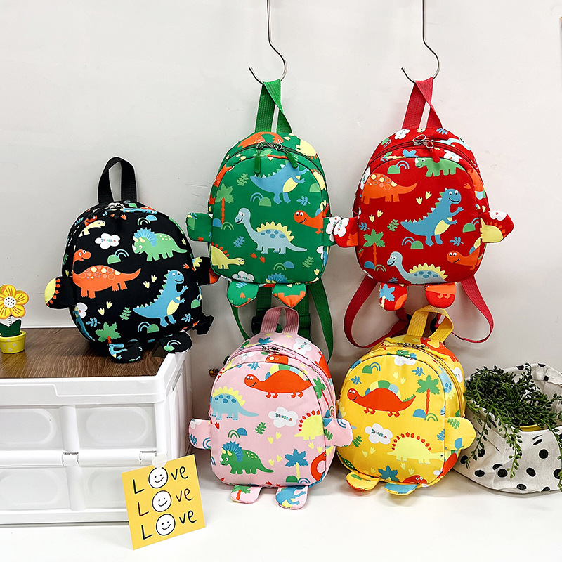Cute Children Bag Cartoon Dino - Kids Outdoor Backpack review and price