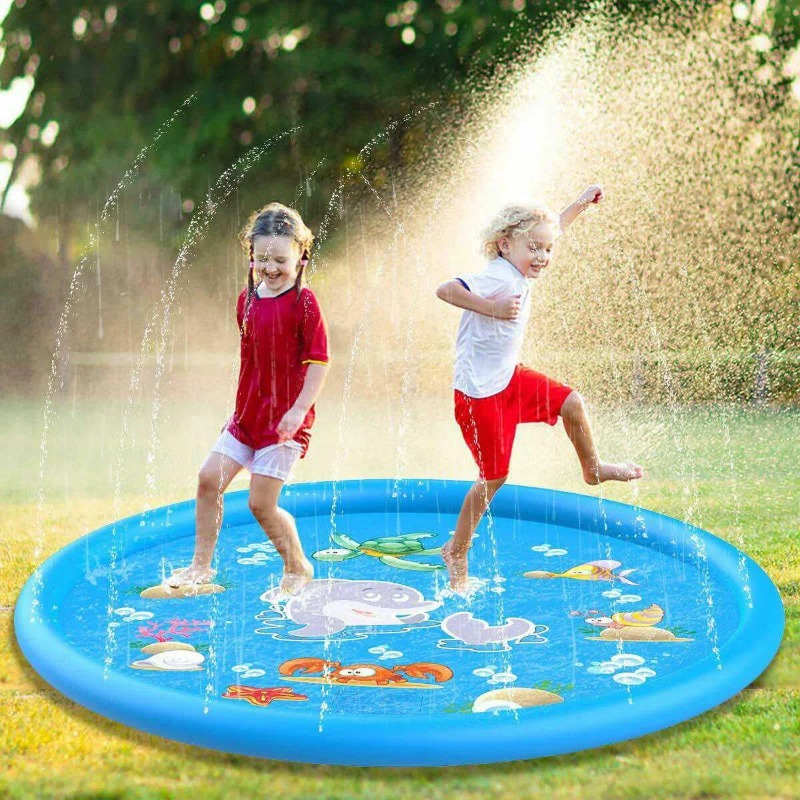 Water Splash Pools Kids Outdoo - Sprinkler Splash Pad review and price