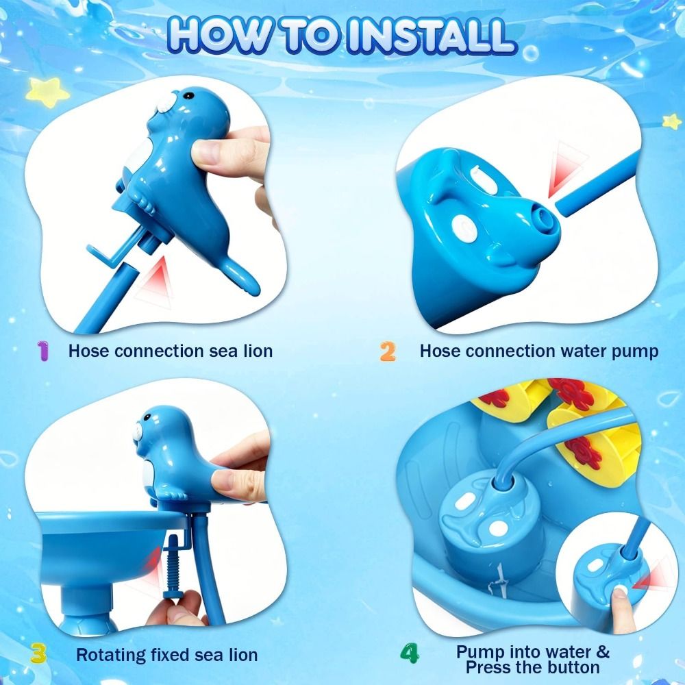 Portable No-Drill Water Table  - Kids Outdoor Play Table review and price