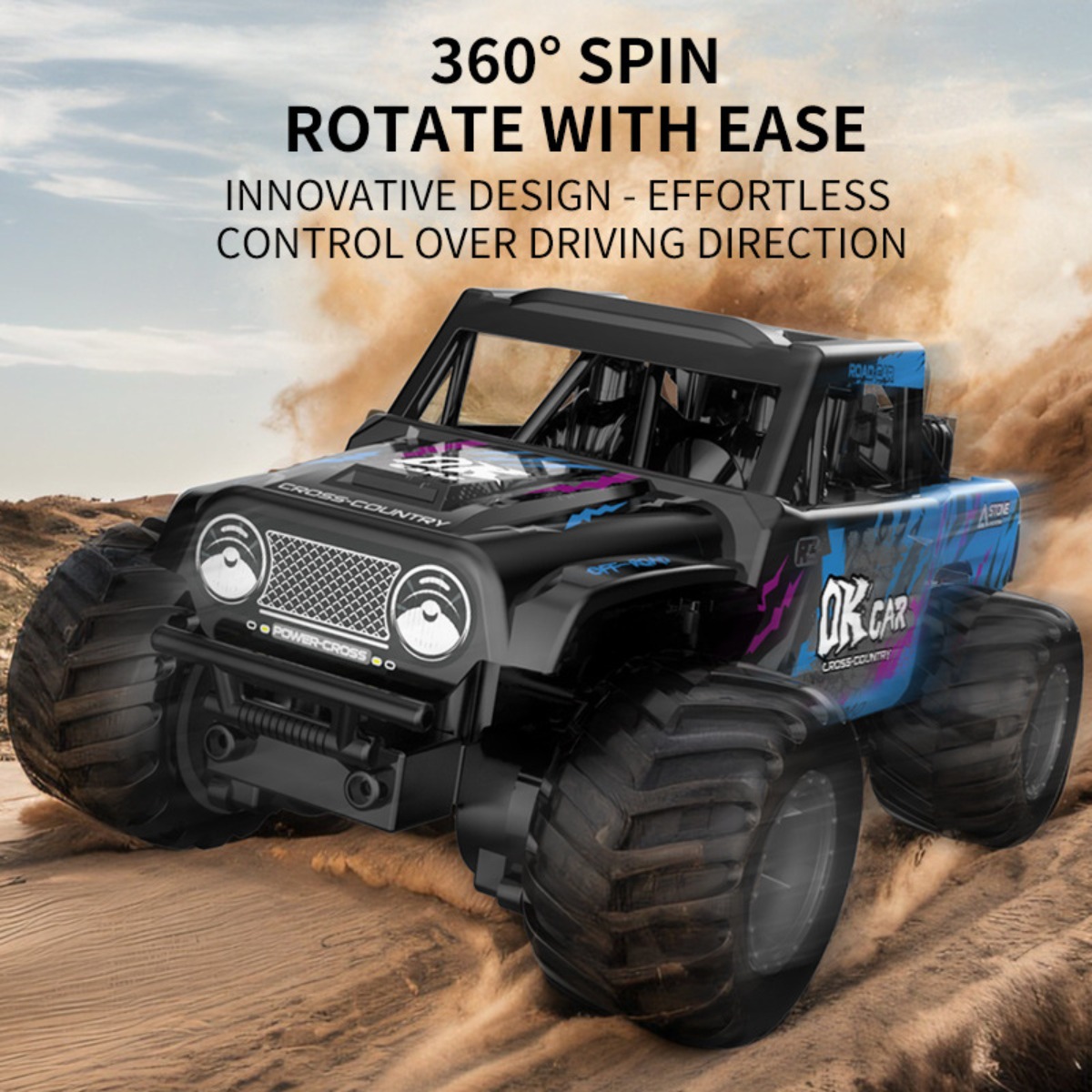 Amphibious RC Car 4WD Off-Road - Kids Outdoor Dirt Toys review and price
