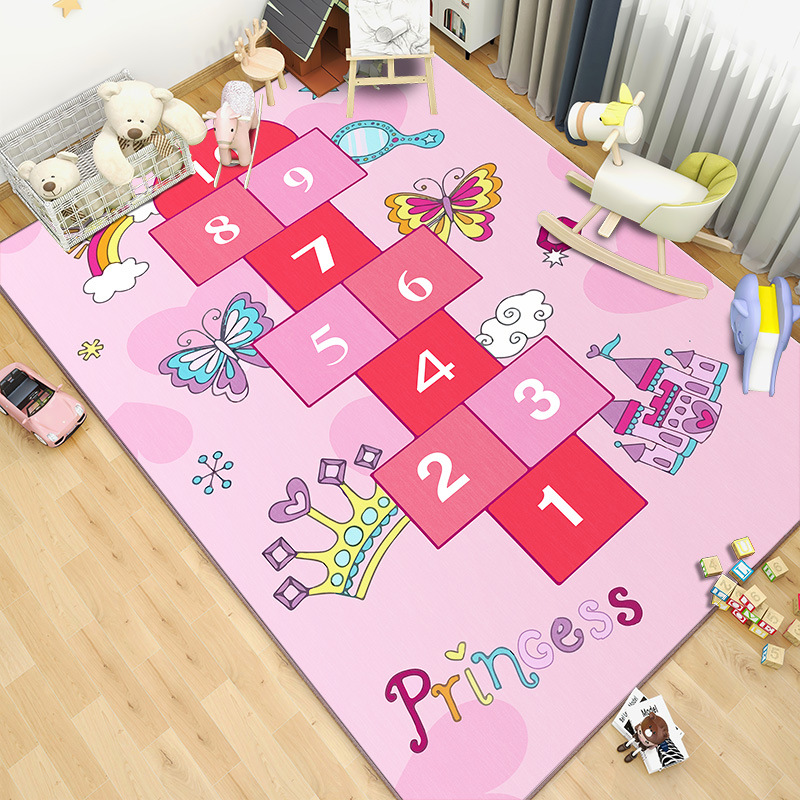 Pink Cartoon Living Room Carpe - Kids Outdoor Play Table review and price