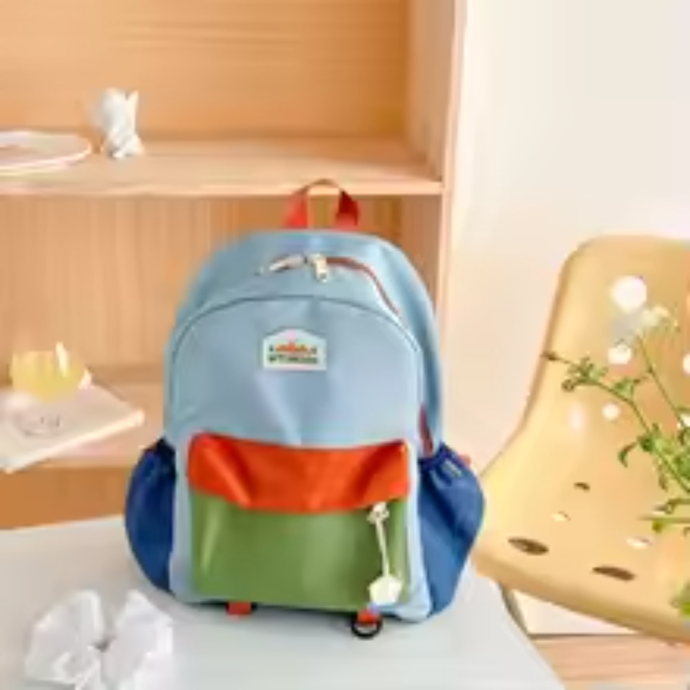 New Color Block Kids Backpack  - Kids Outdoor Backpack review and price