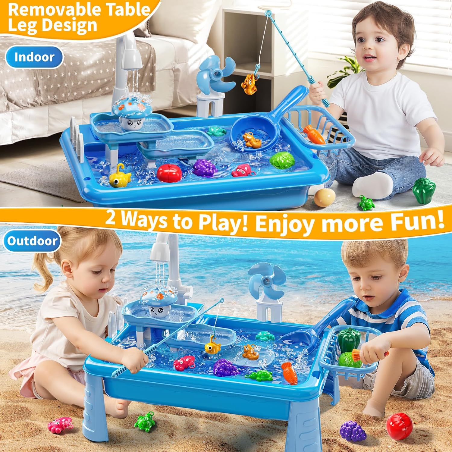 Water Table Play Sink Toy for  - Kids Outdoor Play Table review and price