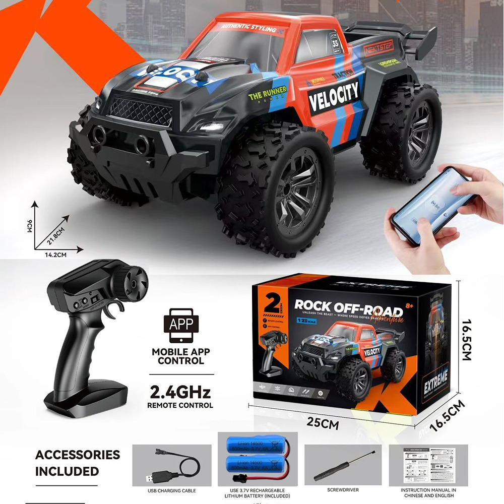 1:20 RC Pickup Monster Truck H - Kids Outdoor Dirt Toys review and price