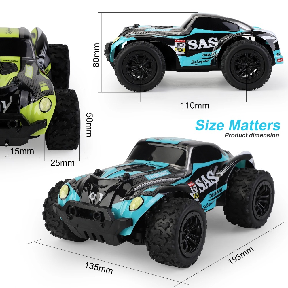 1:20 RC Pickup Monster Truck H - Kids Outdoor Dirt Toys review and price