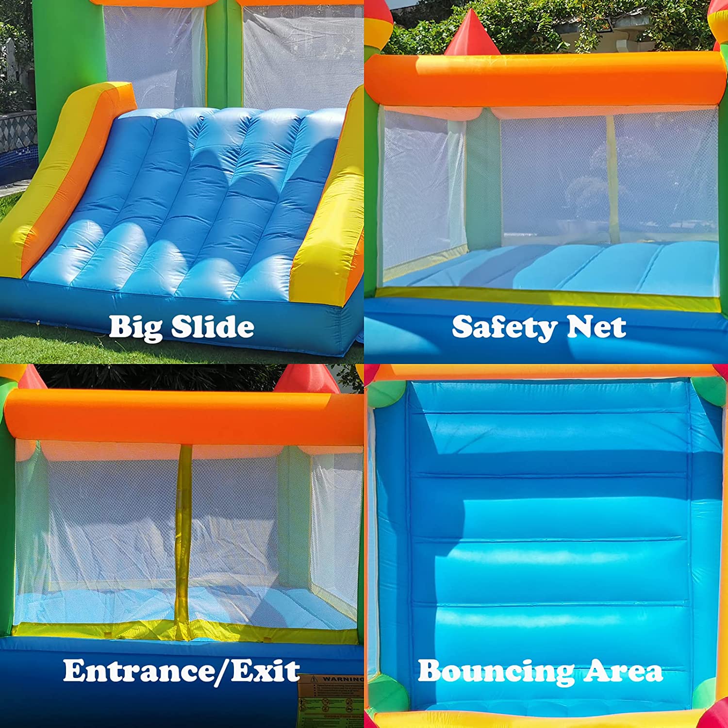 Yard Inflatable Bounce House W - Kids Outdoor Wendy House review and price