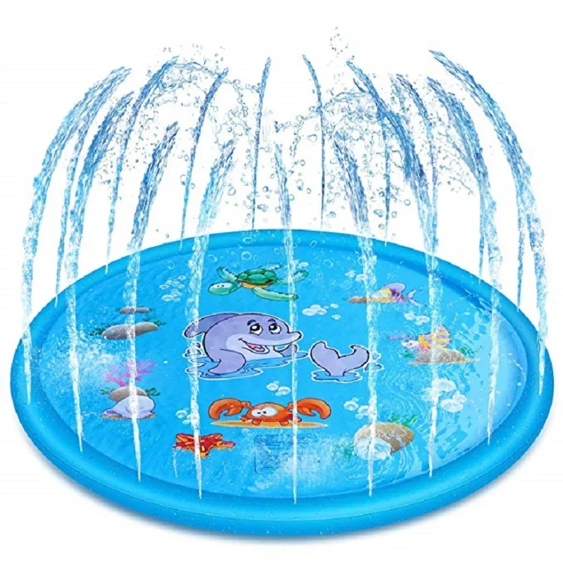 100/170cm Kids Inflatable Wate - Sprinkler Splash Pad review and price