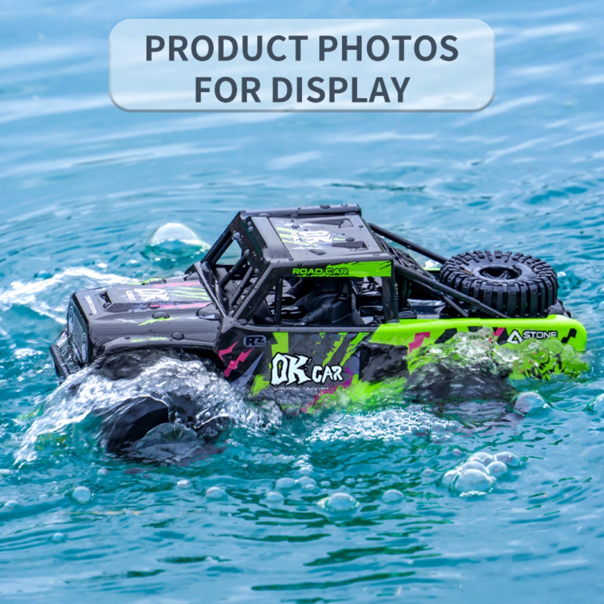 Amphibious RC Car 4WD Off-Road - Kids Outdoor Dirt Toys review and price